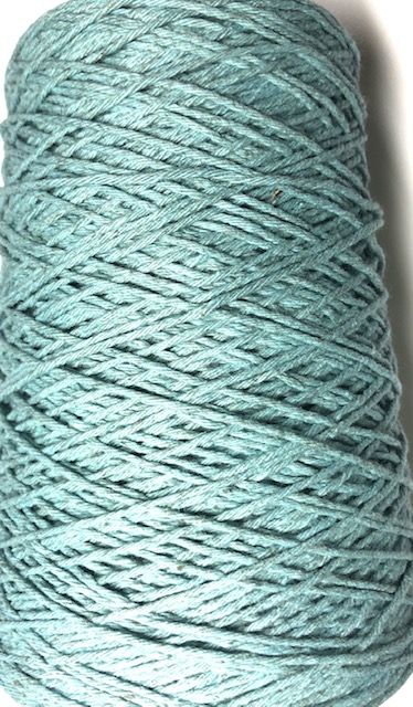 Hemp & Cotton Worsted - 8 oz cone - Sea Blue